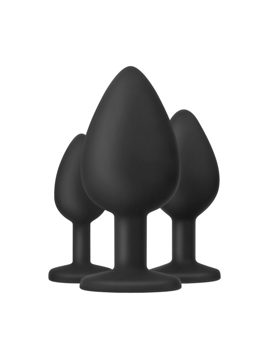 Teazers – Buttplug Set – Zwart