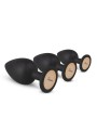 Teazers – Buttplug Set – Zwart