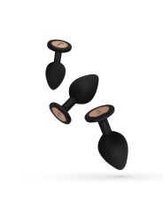Teazers – Buttplug Set – Zwart