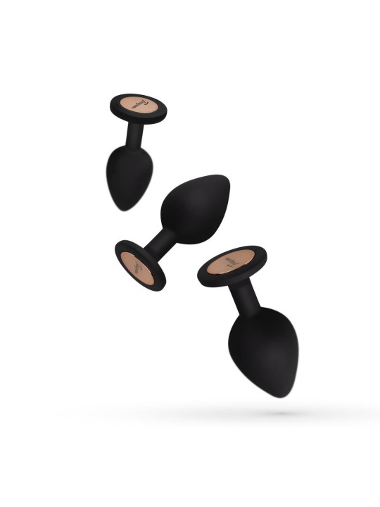 Teazers – Buttplug Set – Zwart