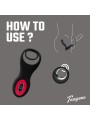 Teazers Cock & Ball Ring Prostate Vibrator with Remote Control