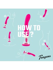 Teazers - Pleasure Pump With G-Spot Vibrator - Pink