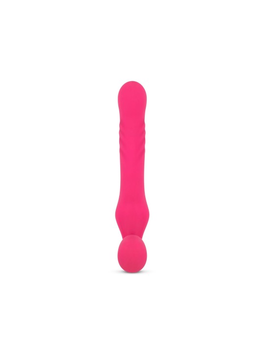 Teazers Strapless Strap On Vibrator - Roze