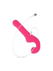 Teazers Strapless Strap On Vibrator - Roze