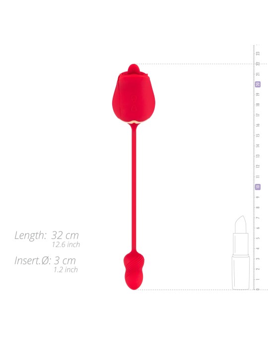 Teazers Rose Vibrator and Clitoris Stimulator