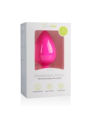 Diamond Plug Groot - Roze