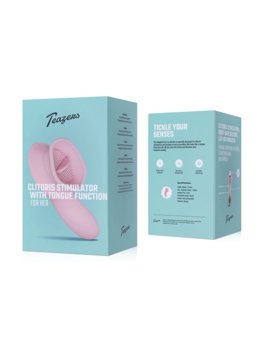 Teazers – Clitoral Tong Vibrator – Pink