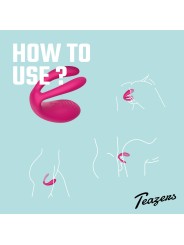 Teazers Koppel vibrator met Afstandsbediening