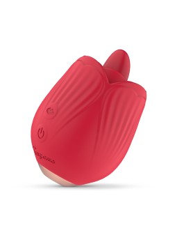 Teazers Roos Vibrator - Likken en Vibreren