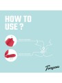 Teazers – Roos Stotende Dildo Vibrator – Rood