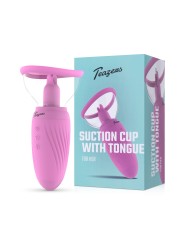Teazers Suction Cup with Clitoris Vibrator