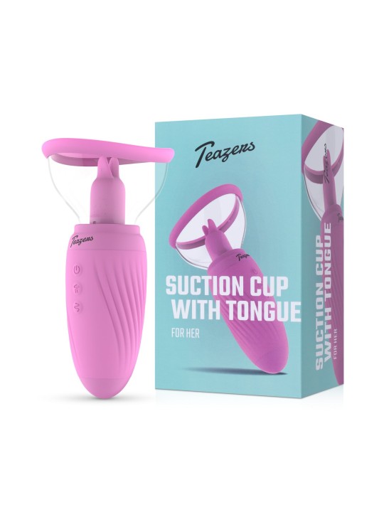 Teazers Suction Cup with Clitoris Vibrator
