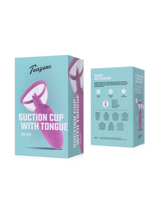 Teazers Suction Cup with Clitoris Vibrator
