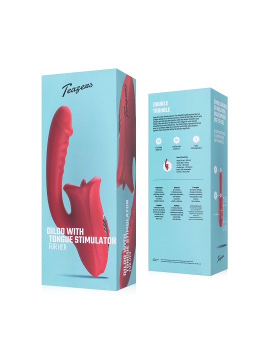Teazers Dildo met Clitoris Stimulator