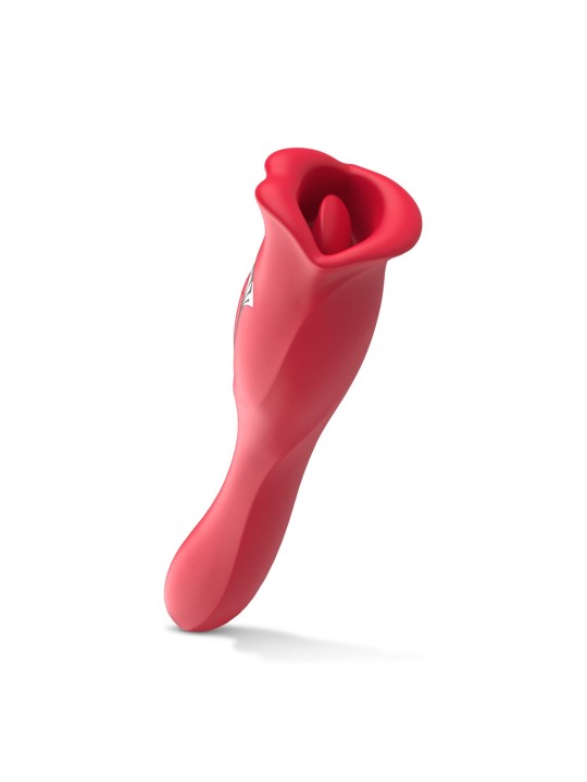 Teazers Vibrator met Likkende Clitoris Stimulator