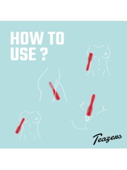 Teazers Vibrator met Likkende Clitoris Stimulator