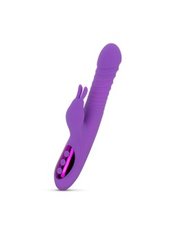 Teazers – Thrusting, Warming Rabbit Vibrator – Purple