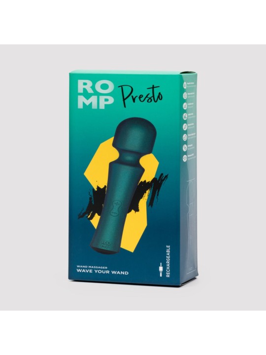 ROMP - Presto Mini Wand Vibrator - Groen