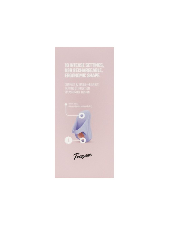 Teazers - Finger Vibrator Tapping Toy - Purple
