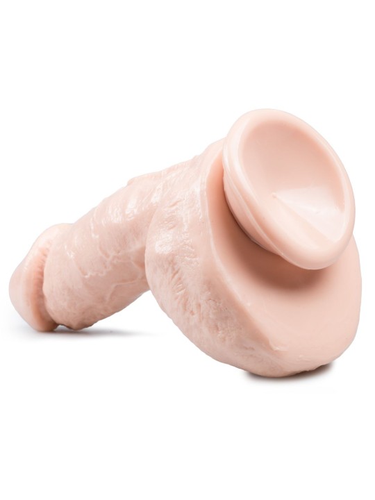 Spuitende Dildo Met Balzak - 13 cm