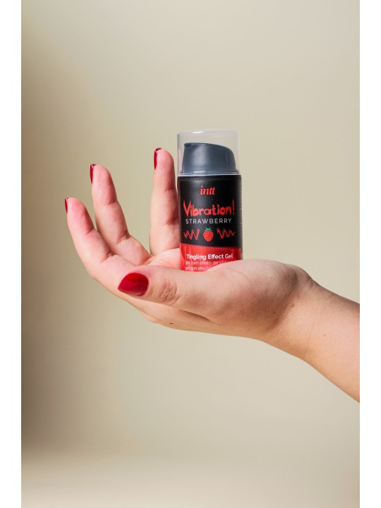 INTT - Vibration! Strawberry Tintelende Gel