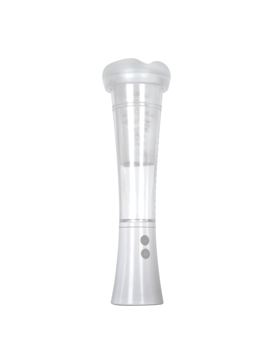 Evolved - Sucking Good Vibrating Masturbator - Transparent