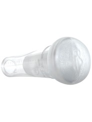 Evolved - Sucking Good Vibrating Masturbator - Transparent