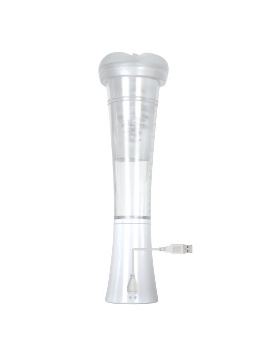 Evolved - Sucking Good Vibrating Masturbator - Transparent