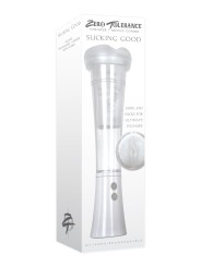 Evolved - Sucking Good Vibrating Masturbator - Transparent
