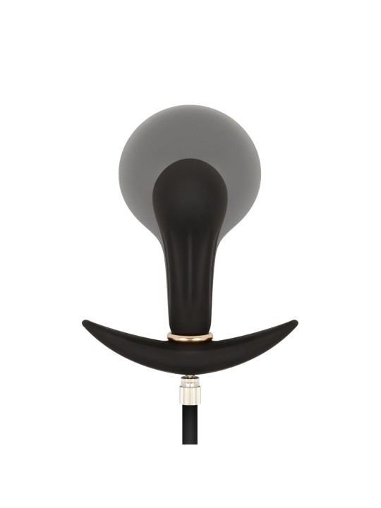 Anal Collection - Opblaasbare Buttplug met Pomp 8 cm - Zwart