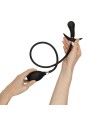 Anal Collection - Opblaasbare Buttplug met Pomp 8 cm - Zwart