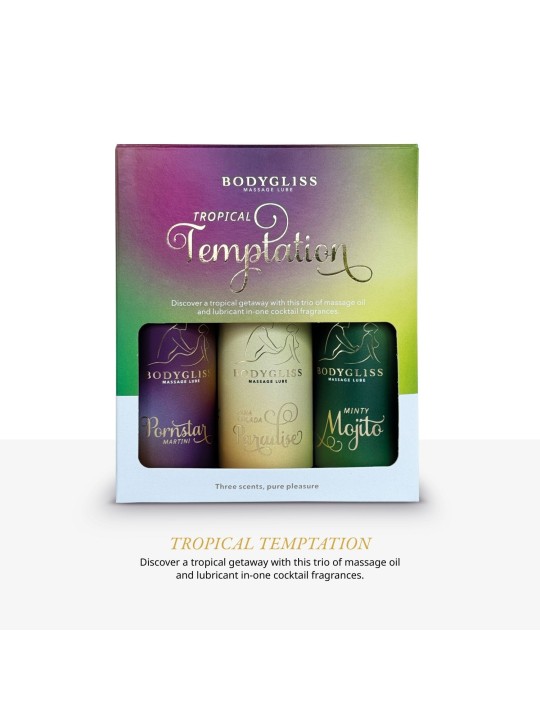 BodyGliss - Travel Edition 3-pack - Tropical Temptation