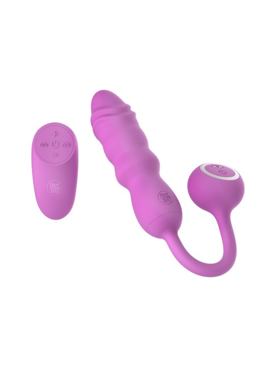 Good Vibes Only - Thrusting Bullet Remote - Pink