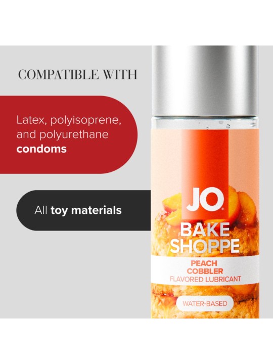 JO - Bake Shoppe Perziktaart Glijmiddel - 60ml