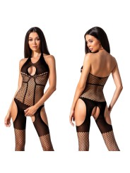 Passion - BS079 Catsuit - Zwart