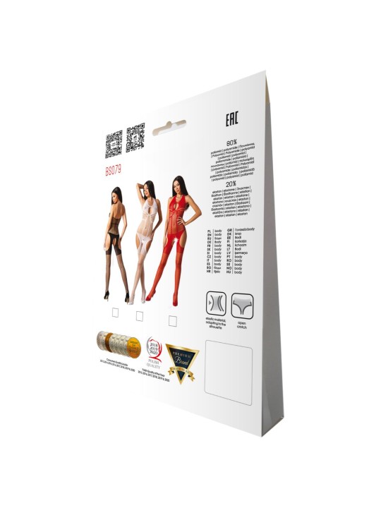 Passion - BS079 Catsuit - Zwart