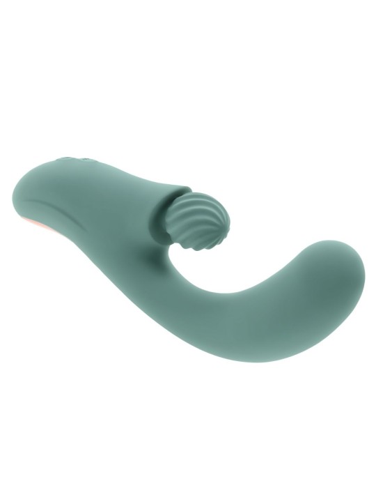 Evolved - Spiral Charm Clitoral Vibrator - Green