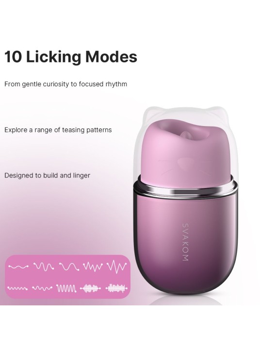 SVAKOM - Klitty Clitorisstimulator - Dusty Lavender