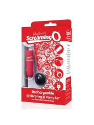 The Screaming O - Charged Remote Control Panty Vibe Rood