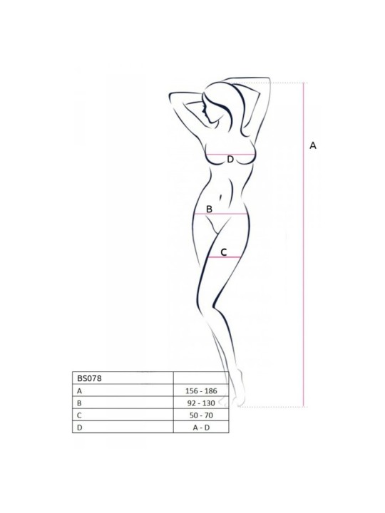 Passion - BS078 Catsuit - Rood