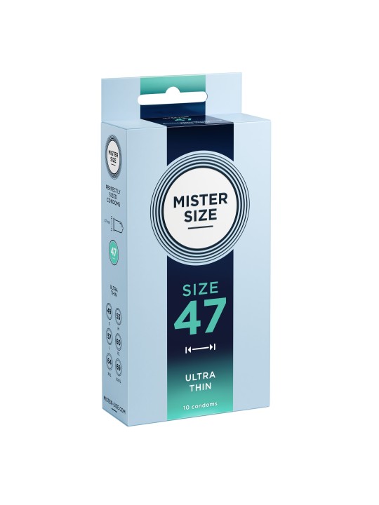 MISTER.SIZE - XS Ultradunne Condooms - 10 Stuks