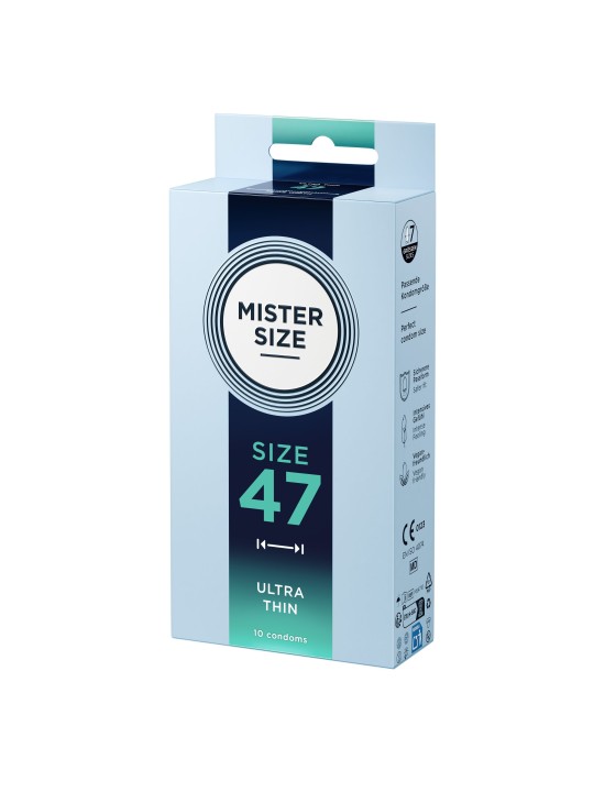 MISTER.SIZE - XS Ultradunne Condooms - 10 Stuks