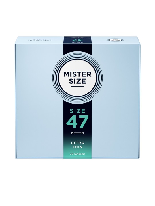 MISTER.SIZE - XS Ultradunne Condooms - 36 Stuks