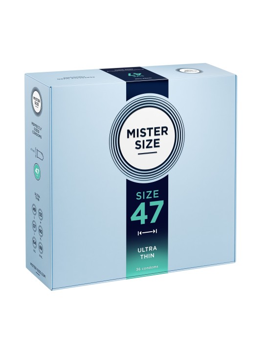 MISTER.SIZE - XS Ultradunne Condooms - 36 Stuks
