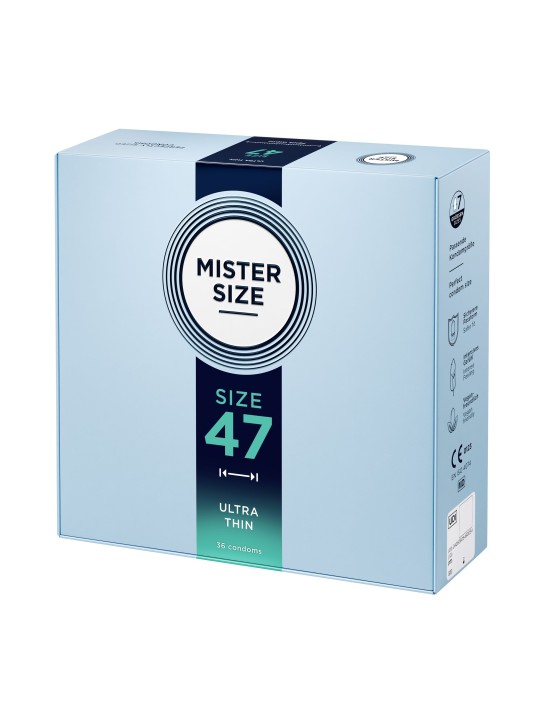 MISTER.SIZE - XS Ultradunne Condooms - 36 Stuks
