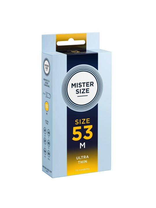 MISTER.SIZE - M Ultra Thin Condoms - 10 Pieces