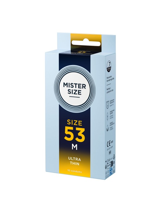 MISTER.SIZE - M Ultra Thin Condoms - 10 Pieces