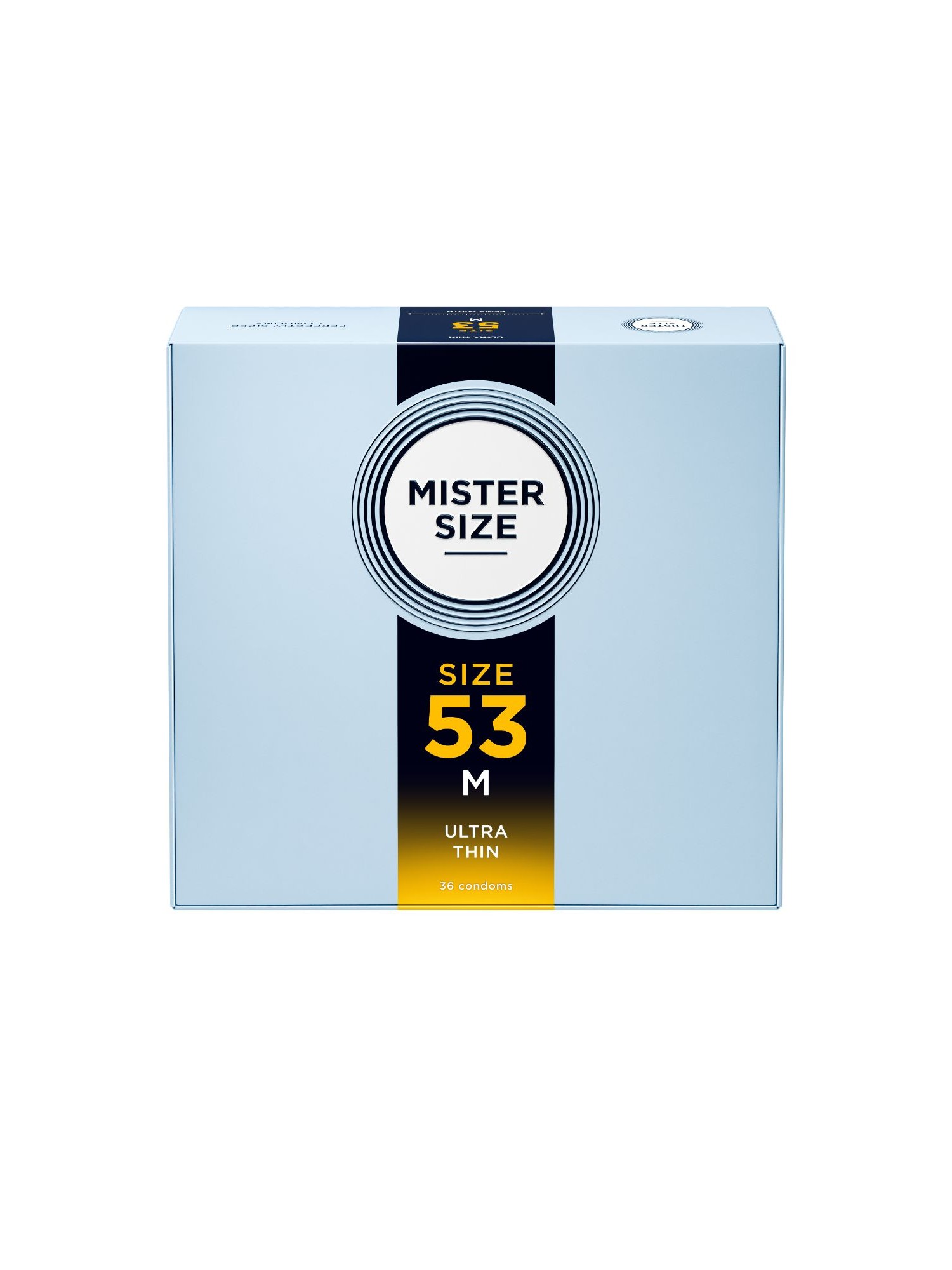 MISTER.SIZE - M Ultra Thin Condoms - 36 Pieces