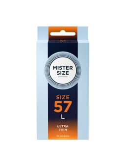 MISTER.SIZE - L Ultra Thin Condoms - 10 Pieces