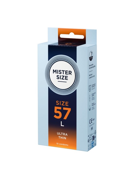 MISTER.SIZE - L Ultra Thin Condoms - 10 Pieces